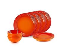 LE CREUSET 79351000907081 dinnerware Set, Stoneware, Volcanico