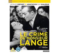 Le Crime De Monsieur Lange [Edizione: Regno Unito] [Reino Unido] [Blu-ray]