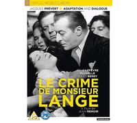 Le Crime De Monsieur Lange [Edizione: Regno Unito] [Reino Unido] [DVD]