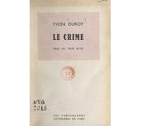 Le Crime (ebook)