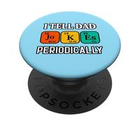 Le Cuento a papá/Chistes periódicamente Química Regalo PopSockets PopGrip Adhesivo
