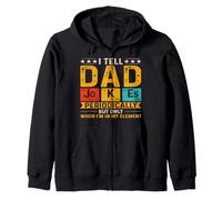 Le Cuento Chistes a papá periódicamente Día del Padre Divertido para Hombres Papá Sudadera con Capucha