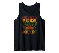 Le dará Consejos médicos para Jollof Funny Healthcare Camiseta sin Mangas