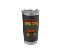 Le dará consejos médicos para Jollof Funny Healthcare Vaso térmico de acero inoxidable de doble pared