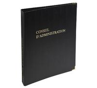Le Dauphin - Archivador (100 hojas), diseño con texto "Conseil d'administration", color negro