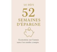 LE DÉFI 52 SEMAINES D’ÉPARGNE: Économise sur l’année sans t’en rendre compte
