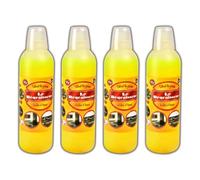 Le degrasor - Limpiador y desengrasante - Pack de 4 - Amarillo - Adulto, para cocina, baño, suelo, llantas, capacidad 1L
