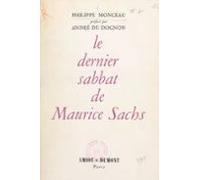 Le Dernier Sabbat De Maurice Sachs (ebook)
