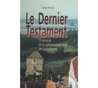 Le Dernier Testament (ebook)