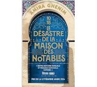 Le Désastre De La Maison Des Notables