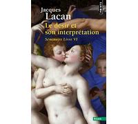 Le Désir et son interprétation: Livre 6, Le désir et son interprétation, 1958-1959 (Points Essais)