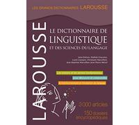 Le dictionnaire de linguistique et des sciences du langage