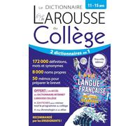 Le dictionnaire Larousse du collège