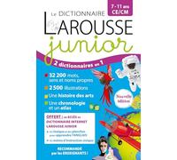 Le dictionnaire Larousse Junior CE/CM