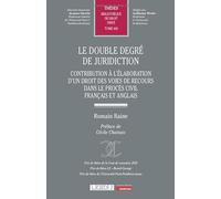Le double degré de juridiction: Contribution à l'élaboration d'un droit des voies de recours dans le procès civil français et anglais: 660
