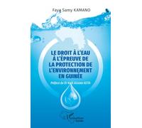 Le droit à l'eau à l'épreuve de la protection de l'environnement en Guinée (Harmattan Guinée)