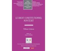 Le droit constitutionnel non écrit: 176
