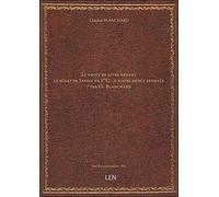 Le droit de litre devant le sénat de Savoie en 1782 : jurisprudence féodale / par Cl. Blanchard