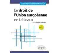 Le droit de l'Union européenne en tableaux: A jour au 15 janvier 2025 (Le Droit en fiches et en tableaux)