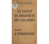 Le Droit De Propriété Des Salariés Dans Lentreprise (ebook)