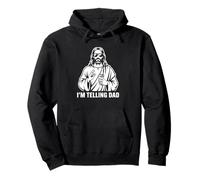 Le Estoy Diciendo a papá Jesús fe Cristiana Sudadera con Capucha