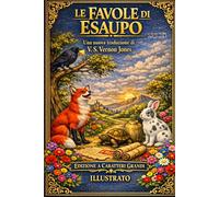 Le favole di Esopo: una nuova traduzione: Illustrata a Caratteri Grandi.