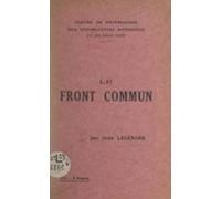 Le Front Commun (ebook)