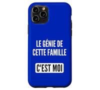 Le Génie de cette Famille C'est Moi Humour Science Sarcasme Carcasa para iPhone 11 Pro