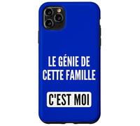 Le Génie de cette Famille C'est Moi Humour Science Sarcasme Carcasa para iPhone 11 Pro MAX