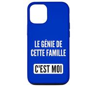 Le Génie de cette Famille C'est Moi Humour Science Sarcasme Carcasa para iPhone 12/12 Pro