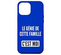 Le Génie de cette Famille C'est Moi Humour Science Sarcasme Carcasa para iPhone 12 Pro MAX