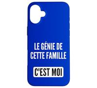 Le Génie de cette Famille C'est Moi Humour Science Sarcasme Carcasa para iPhone 16 Plus