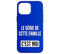 Le Génie de cette Famille C'est Moi Humour Science Sarcasme Carcasa para iPhone 16 Pro MAX