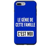 Le Génie de cette Famille C'est Moi Humour Science Sarcasme Carcasa para iPhone 7 Plus/8 Plus