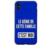 Le Génie de cette Famille C'est Moi Humour Science Sarcasme Carcasa para iPhone XS MAX