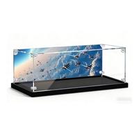 LE*GO 75367 Venator Class Republic Attack Cruiser Vitrina con fondo Star Wa*rs - Caja de acrílico a prueba de polvo con escena de diorama - Idea de regalo para los fans de Star Wa*rs (fondo B)