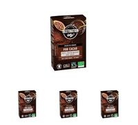 LE GOÛT DU VOYAGE DESTINATION - Cacao Puro y Ecológico 100% BIO - Solo 10-12% de Materia Grasa - Sabor Intenso - Ideal para Preparación de Recetas de Repostería y Postres - 250 g (Paquete de 4)