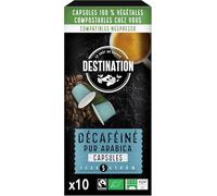 LE GOÛT DU VOYAGE DESTINATION - Cápsulas Café Descafeinado -100%Pur Arábica