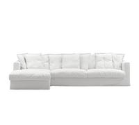 Le Grand Air Sofá de 3 Plazas Chaise Izquierda Blanco