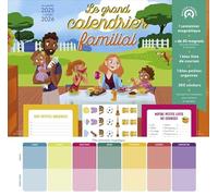 Le grand calendrier familial 2025/2026 (Maison Fleurus)