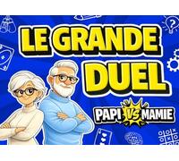 Le Grand Duel Papi vs Mamie: Jeux de mémoire, quiz et défis amusants pour rire, réfléchir et créer des souvenirs