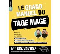 Le Grand Manuel du TAGE MAGE - N°1 DES VENTES: 18 tests blancs + 200 fiches de cours + 2000 vidéo (2026) (Les manuels de référence)