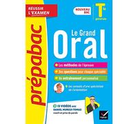 Le Grand Oral Tle générale: nouveau bac
