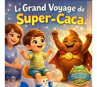 Le Grand Voyage de Super-Caca: Une histoire drôle et rassurante pour accompagner l’apprentissage du pot et aider votre enfant à devenir propre en douceur.
