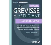 Le Grevisse de l'étudiant: Figures de style