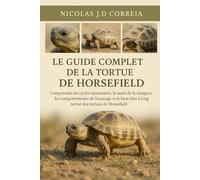 LE GUIDE COMPLET DE LA TORTUE DE HORSEFIELD: Comprendre les cycles saisonniers, la santé de la carapace, les comportements de fouissage et le bien-être à long terme des tortues de Horsefield