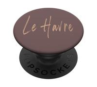 Le Havre France Diseño Elegante Vintage PopSockets PopGrip Adhesivo