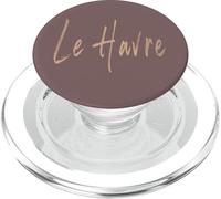 Le Havre France Diseño Elegante Vintage PopSockets PopGrip para MagSafe