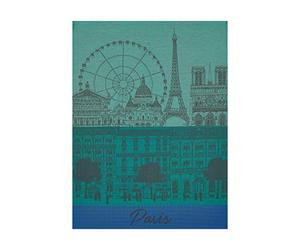 Le Jacquard Francais 22745 Paris Panorama Jardin - Paño de cocina (60 x 80 cm, algodón)