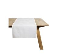 Le Jacquard FranÇais Camino de mesa algodón Lumiere Diamant Le Jacquard Français. Diamante 50 x 144 cm